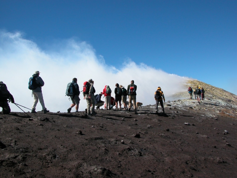 Tour Trekking nel ghiacciaio dell'Etna 